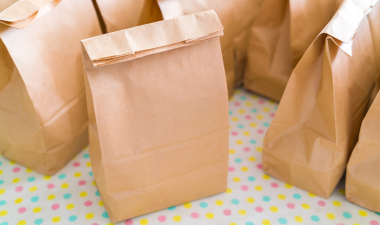 brown lunch bags