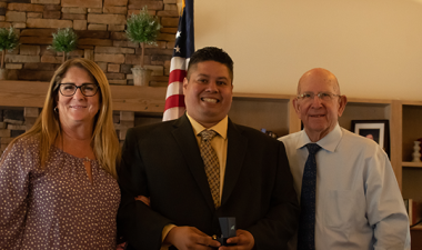 Janet Rogers, Mauricio Arzate and John Rogers