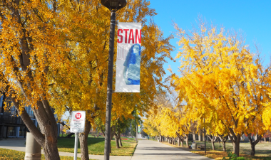 campus in autumn