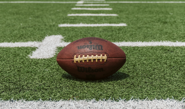 football on the field