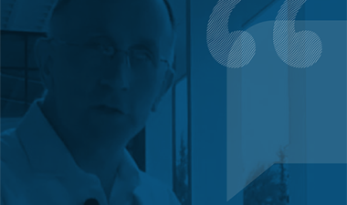 A man engaged in conversation