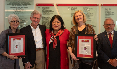 Jeani and John Ferrari, Ellen Junn, Marlene Stante, Ron Rodriguez