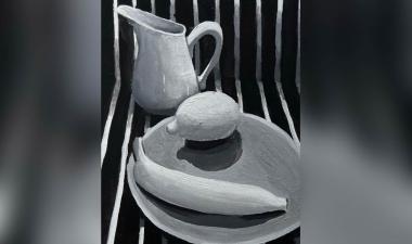 Alexis Sanchez's Art, titled &quot;Still Life&quot;