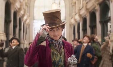 Timothee Chalamet in Wonka