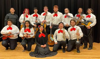 Image of Stan State Latin Band members