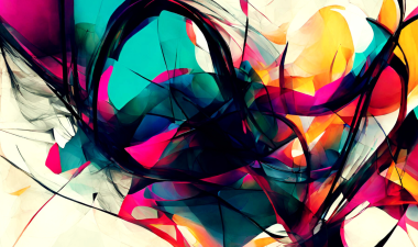 Colorful abstract art.