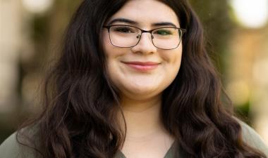 Marisol smiles for the camera