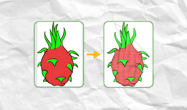 Creating an embroidery design with clip art