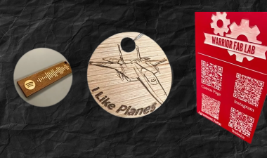 3 laser engraved signs