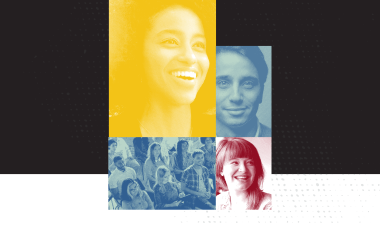 branded images of students