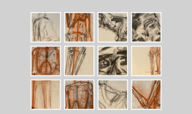 Cesar Flores' art sketches from his &quot;Drawings &amp; Dreams&quot; exhibition.