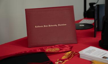 Red College Diploma Cover