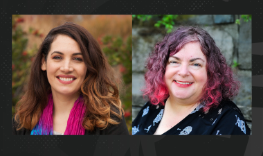 Headshots of Dr. Meggan Jordan and Dr. Phyllis Gerstenfeld