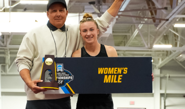 Annie Wild, first place Women's Mile