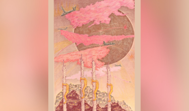 Burn for Distinction-Colored Pencil, 18” x 26”, 2024