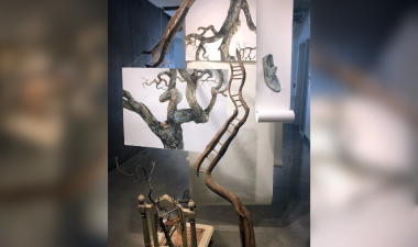 &quot;The ways between us&quot; by Nathan Huff (mixed media, dimensions variable, 2023)