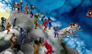 &quot;Marooned&quot; art by Shiva Ahmadi