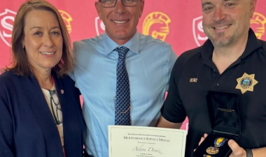 Rose McAuliffe, Steve Olson and Adam Deniz