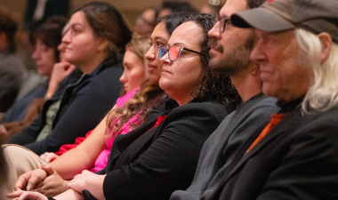 Audience members at the Spring 2026 President's Welcome Address