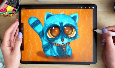 Illustration using technology