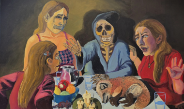 The Last Dinner, Oil on canvas, 2026