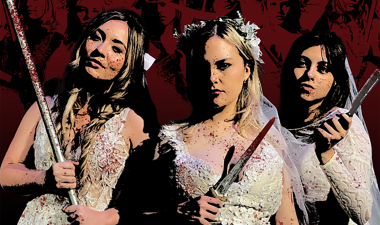 Big Love theatre production art
