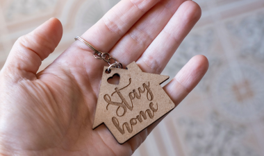 Laser engraved keychain