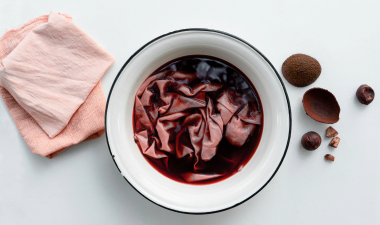 Natural dye making