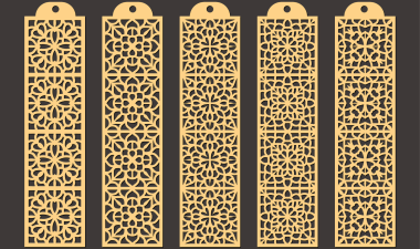 laser engraved bookmarks