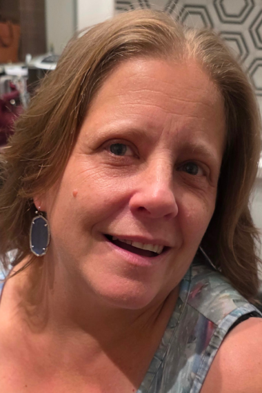 Jeanette Jones smiling.