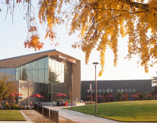 University Student Center exterior.