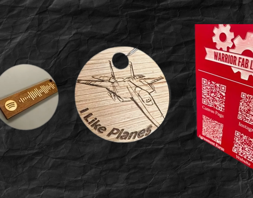 3 laser engraved signs