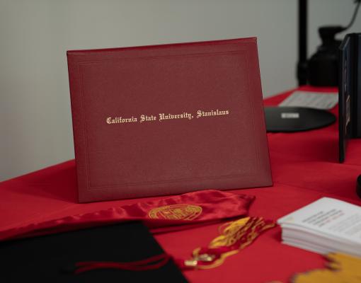 Red College Diploma Cover