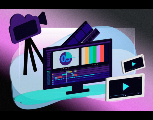 Camera and video editing software