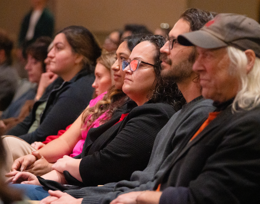 Audience members at the Spring 2026 President's Welcome Address