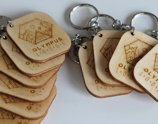 Laser Engraved Keychains