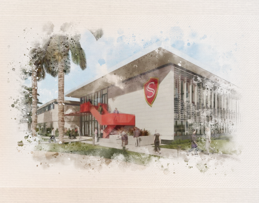 Rendering of Willow Hall