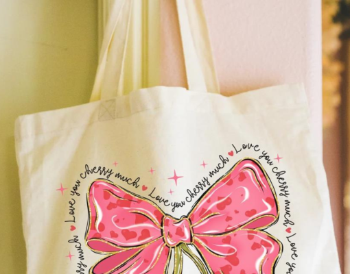 Sublimation on a tote bag