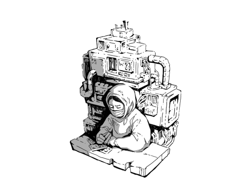 Microchip Illustration by Janie Lobo Sapigao