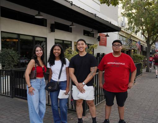 Stan State students explore Downtown Turlock