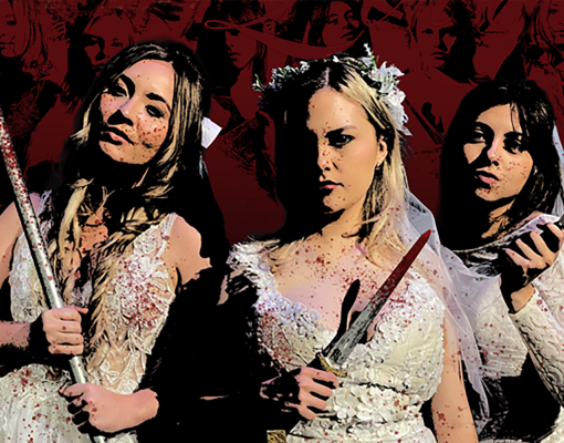 Big Love theatre production art