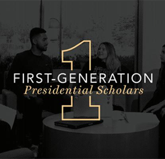 First-Generation Presidential Scholars