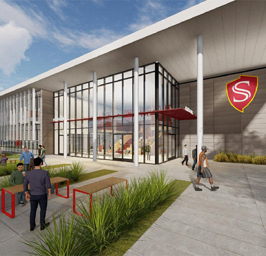 Stockton Campus rendering