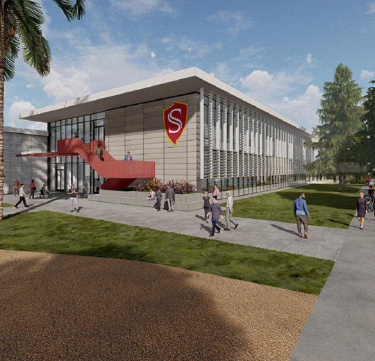 Stockton Campus rendering