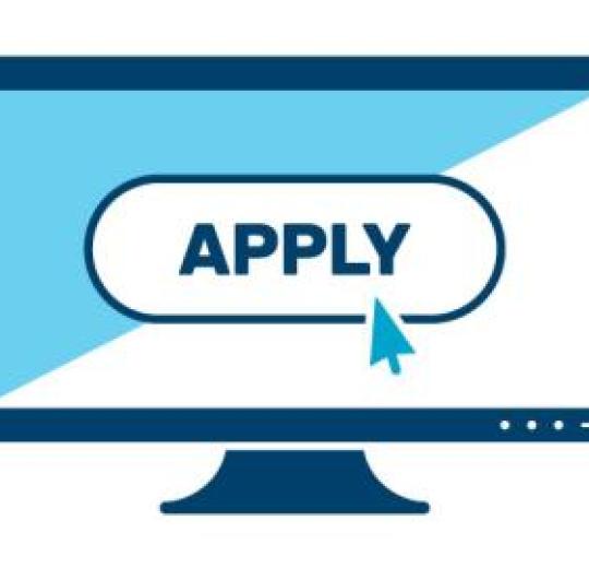 Picture of applying online.