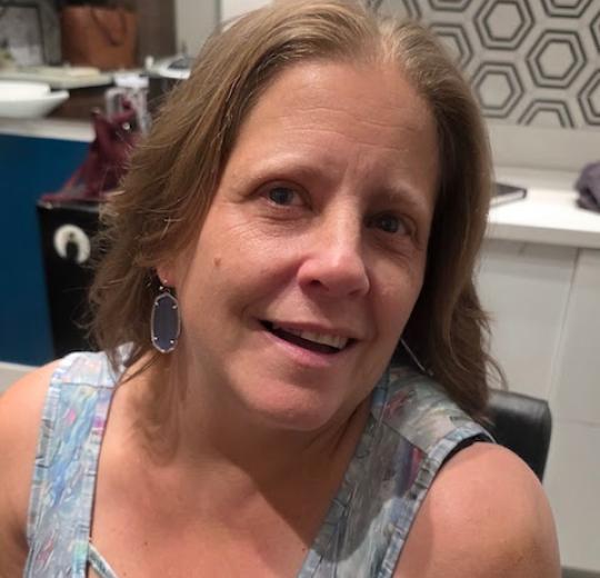 Jeanette Jones smiling.