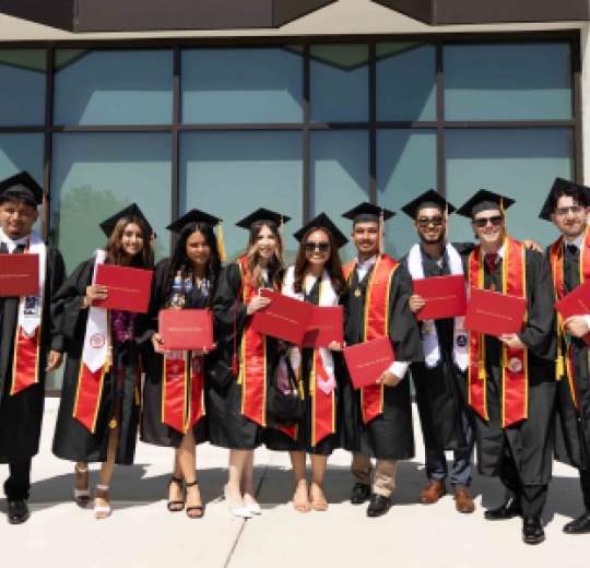 Group photo of graduates