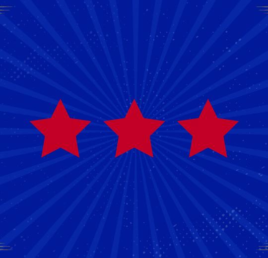 3 stars