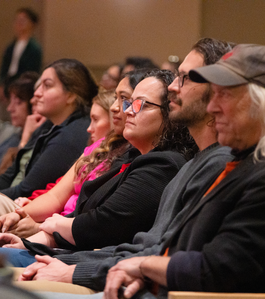 Audience members at the Spring 2026 President's Welcome Address