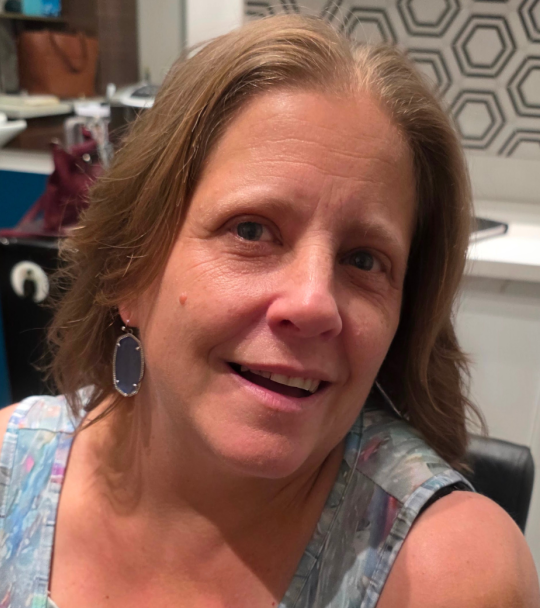 Jeanette Jones smiling.